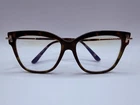 Tom Ford Tf 5704 052 54 15 140 Tortoise & Gold Blue Block Authentic Demo Frames New. Price: $124.95.