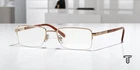 Versace VE1066 1053 Light Brown Demo Lens 50 Mm Men's Eyeglasses New. Price: $109.00.