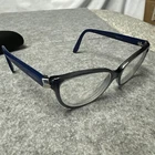 Jimmy Choo JC226 Pjp Grey Blue Authentic Eyeglasses Frames Only 53-15 W-case Pre-owned. Price: $59.87.