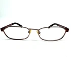 Tory Burch Eyeglasses TY1013 346 Burgundy Rectangular Metal Frame 51 17 H10072 Pre-owned. Price: $29.99.