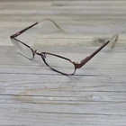 Anne Klein Eyeglasses Ak 5048 208 Mocha 49-17-135 Frames Only Metal Full Rim Pre-owned. Price: $19.99.