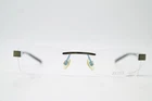 Zeiss 154021 Brass Blue Rimless Eyeglass Frame New. Price: $84.81.