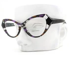 Alain Mikli Isabeau Eyeglasses A03108 Purple Black Stained No Case New. Price: $199.50.