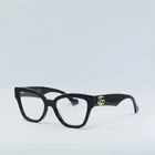 New Authentic Gucci GG1424O 005 Black 54MM. Price: $207.61.