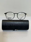 Nib Hugo Boss 1252 003 Black Titanium Metal Eyeglasses 50MM New. Price: $150.00.