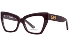 Balenciaga BB0275O 003 Eyeglasses Frame Women's Red Full Rim Square Shape 53MM New. Price: $219.95.