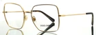 Dolce & Gabbana DG1323 02 Gold Womens Square Full Rim Eyeglasses 54-16-140 B:46 New. Price: $99.99.