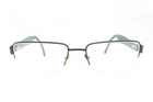 Gant Sports Wrap Half Rim G104 Sblk Metal Eyeglasses Frames 58-19-150 115084 Pre-owned. Price: $79.99.