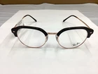 Ray-ban Eyeglasses Rb 7229 8322 Dark Grey On Rose Gold Irregular Frame 53-20 145 New. Price: $89.95.