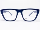 New Armani Exchange AX3062 8293 Mens Matte Blue Eyeglasses Frames 54/18 143. Price: $79.99.
