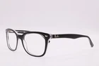 Ray-ban Rb 5285 2034 Black Clear Silver Authentic Eyeglasses 53-19 Pre-owned. Price: $83.20.