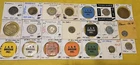 20, Different Vintage Mixed Transit Token Lot. See Photos Our B2374. Price: $133.88.