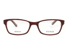 Guess 069 Red Brown Plastic Eyeglasses Frame 50-17-135 Petite Fit New. Price: $79.60.