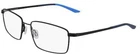 New Nike 4305 008 Satin Black & Midnight Navy Eyeglasses 55/18/145. Price: $69.95.