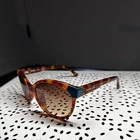 Michael Kors Savannah Sunglasses Tortoise Shell Blue Detailing M2852S Size 135 D'occasion. Price: $21.13.
