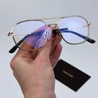Tom Ford Men Eyeglasses Rose Gold Blue Light Block Round FT5830 028 Brand New. Price: $219.95.