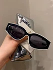 Chanel Women Sunglasses CH6056 Classic Black/white Cat Eyeglass Frame 54-20-140 New. Price: $156.00.