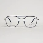 Kliik 680 Men's Square Aviator Stainless Steel Glasses Blue / Silver 50MM New. Price: $94.99.