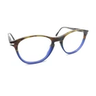 Persol Terra Oceano 3115-V 9033 Brown Blue Eyeglasses Frames 52-18 145 Italy Pre-owned. Price: $129.99.