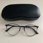 Ray Ban Rb 6375 Unisex Metal Eyeglasses Frames, 2944 Matte Black. 53-18-145 Pre-owned. Price: $49.99.