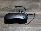 Ray-ban Rb 6428 2995 Matte Black Semi-rimless Square Eyeglass Frames 52-19-145 Pre-owned. Price: $35.00.