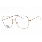 Hugo Boss Women's Eyeglasses Matte Rose Gold Metal Full Rim 1214 0G1C 00 New. Price: $61.17.