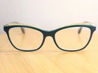 Fysh Uk Urban Eyewear 3592 774 Eyeglasses 55-16-140 Teal Crystal Frame Only Pre-owned. Price: $28.89.