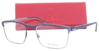 New Morel 30311L Bg 08 Rectangle Blue Grey Authentic Eyeglasses 54-19 France!. Price: $95.50.