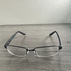 Nike 8170 609 Black Metal Half Rim 52-1 140 Frames Only Pre-owned. Price: $56.59.