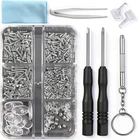 Ptslkhn Repair Kit With Screws, 15 Types For Eyeglasses - Frame New. Price: $8.99.