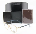 New Persol 1007-V 515 Gold Dusty Blue Round Authentic Frames Eyeglasses 53-20. Price: $160.65.