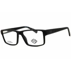 Harley Davidson Men's Eyeglasses Matte Black Square Full Rim Frame HD0982 002 New. Price: $33.39.