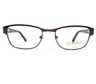 Dereon DOC274 210 Eyeglasses Frames Brown Rectangular Full Rim 52-19-140 New. Price: $17.62.