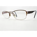 Elle Eyeglasses Womens Brown Filigree Temple EL13430 50-19-135 Pre-owned. Price: $39.99.