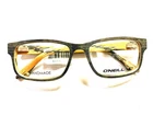 O'neill Eyeglasses Frames Ono-ryder C.125 Black Brown Wood Square 55-17-140 New. Price: $79.00.