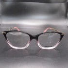Love Moschino MOL572SAM 03H2 Black Pink Ombre Cat Eyeglass Frames 53-17-140 New. Price: $32.80.