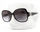 Tory Burch Sunglasses Shiny Black On Print Silver Logo Ty 7059 1145/11 With Case New. Price: $98.50.