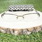 Liz Claiborne Eyeglasses Frame L271 UV2 Gold Tort Cat-eye Half-rim 54-17-135 Pre-owned. Price: $22.00.