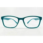 Zenni Optical 2018924 Teal Blue Square Eyeglasses Frames Women 53-17-140 Pre-owned. Price: $15.99.