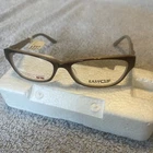 Easyclip EC324 10W Brown Rectangular Full Rim Eyeglasses 53-16-135 $124 New. Price: $16.00.