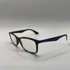 Ray-ban RB7047 5574 Eyeglasses Tortoise Shell Blue Frames Only 54-17-140 Pre-owned. Price: $24.98.