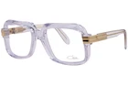 Cazal Eyeglasses MOD607 065 Crystal Clear/gold Full Rim Optical Frame 56MM New. Price: $457.50.