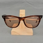 Vintage B&l Ray-ban Wayfarer Eyeglasses Frame Usa Brown 53 16 143MM L1725 Pp Aw Pre-owned. Price: $223.99.