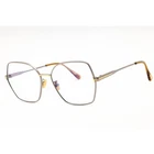 Tom Ford Women's Eyeglasses Shiny Light Ruthenium Metal Oversized FT5876-B 014 New. Price: $128.39.