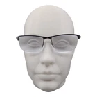 Revel 35-H11412 Mens Rectangular Semi-rimless Eyeglasses Black Silver 54-16-140 Pre-owned. Price: $29.99.