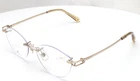 Swarovski 5399 032 Rimless Gold Women Eyeglasses Frames 53-15-140 New. Price: $129.95.