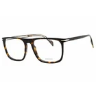 David Beckham Men's Eyeglasses Havana Square Full Rim Frame 1108 0086 New. Price: $55.90.