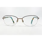 Elle Eyeglasses Womens Brown Semi Rimless EL13472 52-17-135 Pre-owned. Price: $39.99.