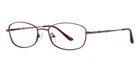 Lantis Optical L6007 Red Wine Metal Full Rim Eyeglasses Frames 53-18-138 New. Price: $40.00.