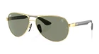 New Ferrari Ray-ban Sunglasses 8331-M F008/71 140 Gold & Carbon Fiber Frames. Price: $319.99.